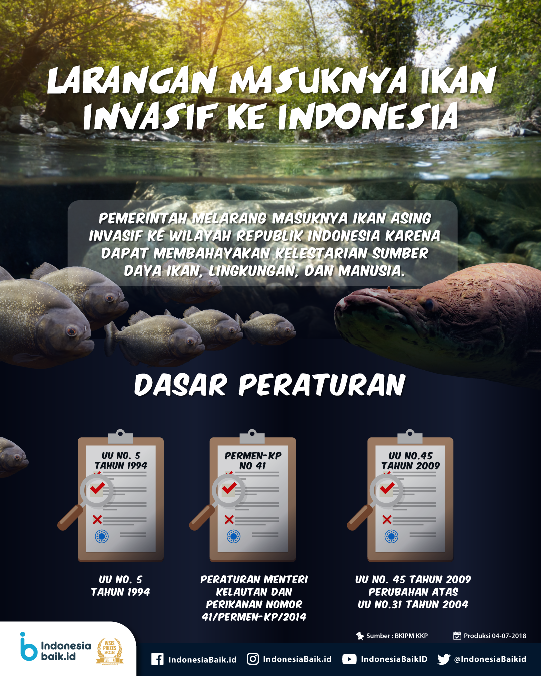 Larangan Masuknya Ikan Invasif Ke Indonesia Indonesia Baik