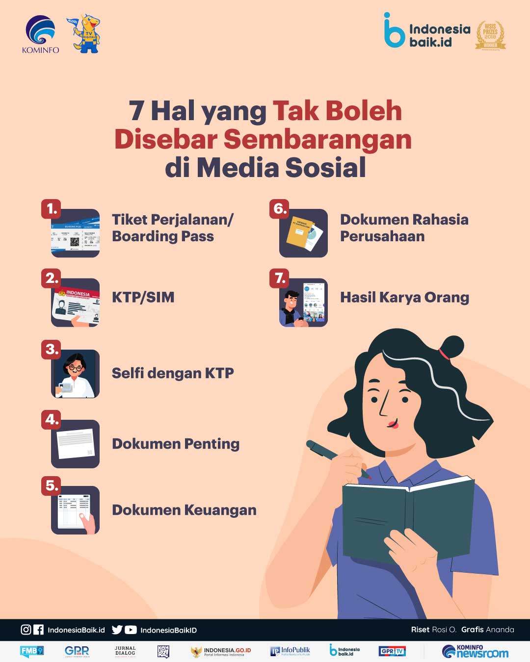 7 Hal Yang Tak Boleh Disebar Sembarangan Di Media Sosial Indonesia Baik