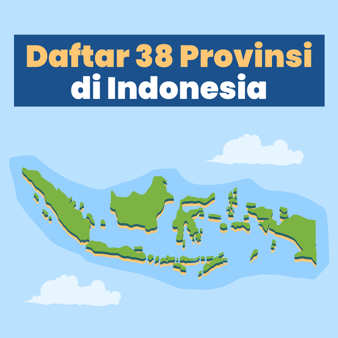 Daftar 38 Provinsi di Indonesia
