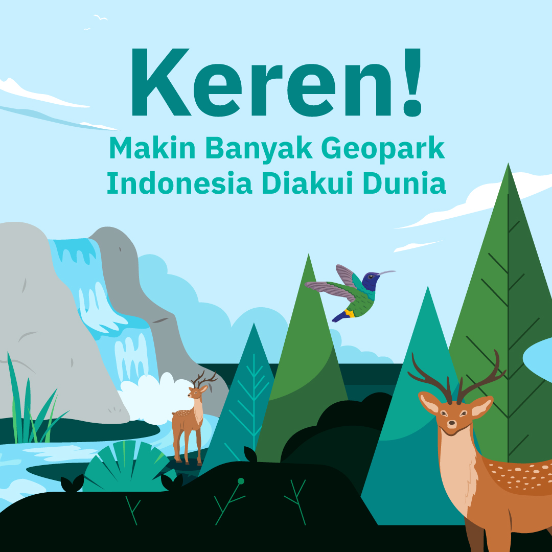 Keren! 4 Geopark Indonesia Kembali MENDUNIA