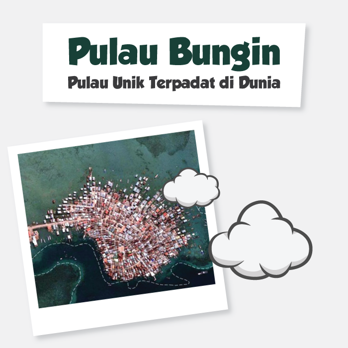 Pulau Bungin, Pulau Unik Terpadat Di Dunia