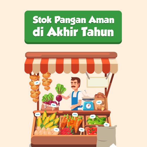 Stok Pangan Aman di Akhir Tahun