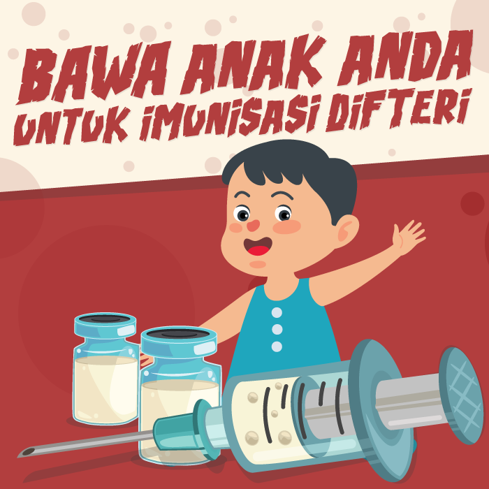 Bawa Anak Anda Untuk Imunisasi Difteri