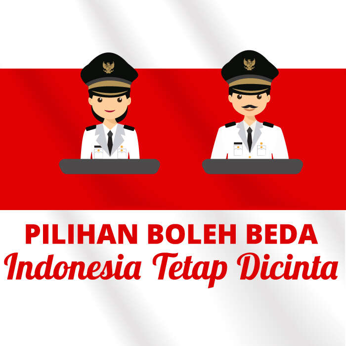 Pilihan Boleh Beda, Indonesia Tetap Dicinta