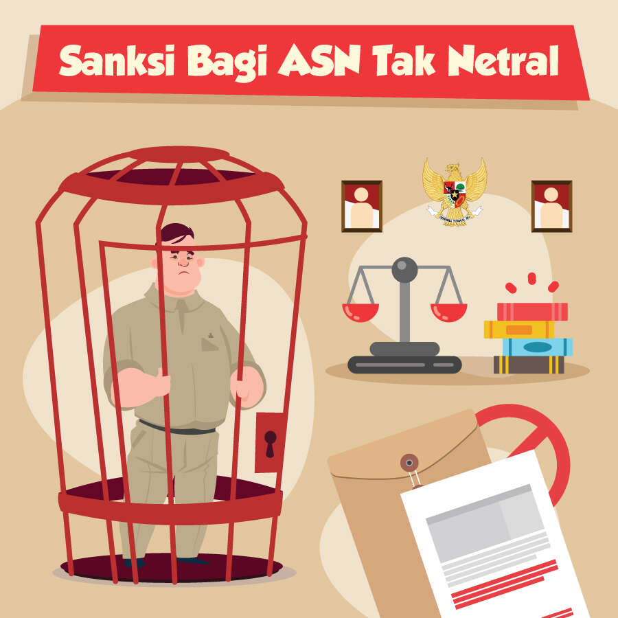 Sanksi Bagi ASN Tak Netral