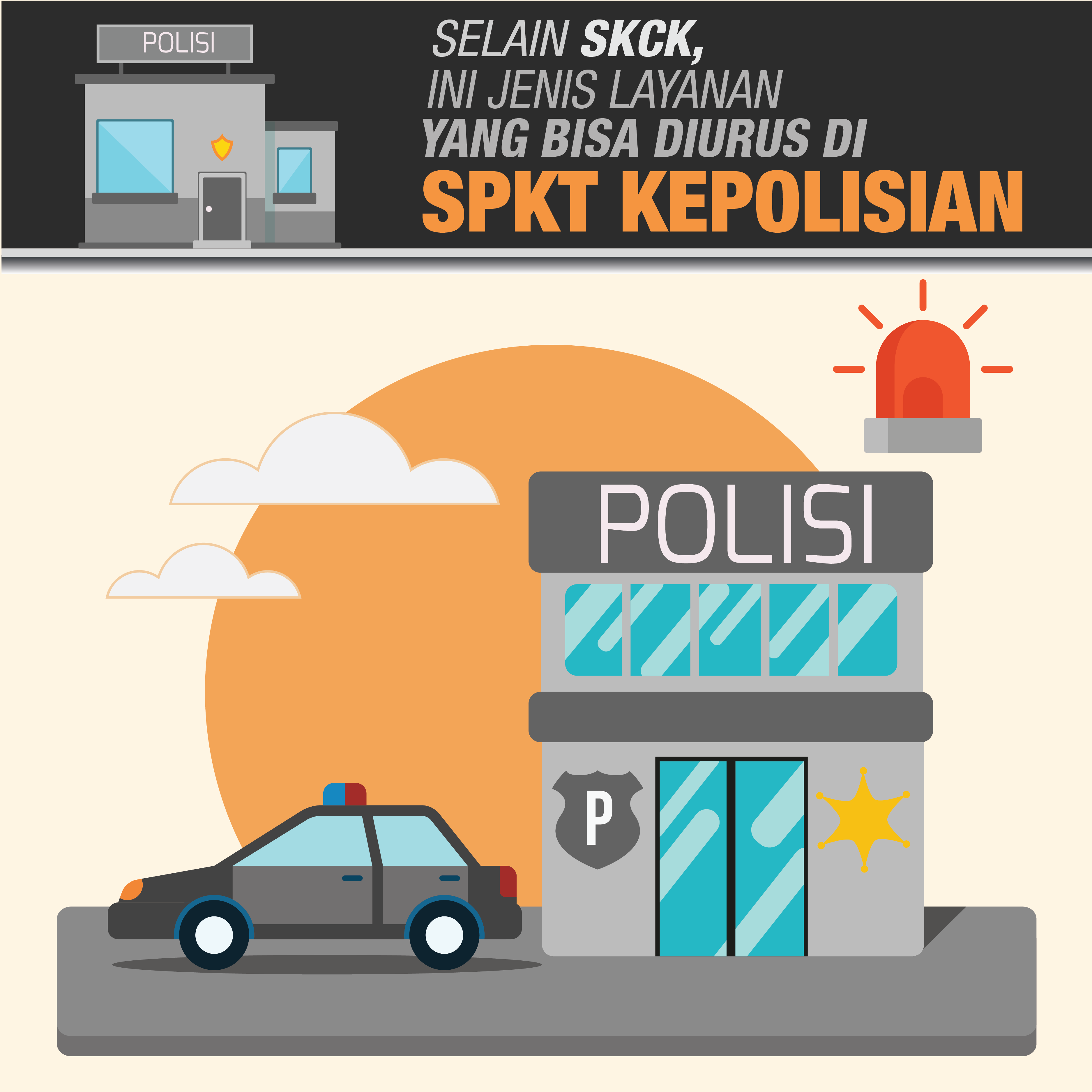 Selain SKCK, Ini Jenis Layanan Yang Bisa Diurus Di SPKT Kepolisian