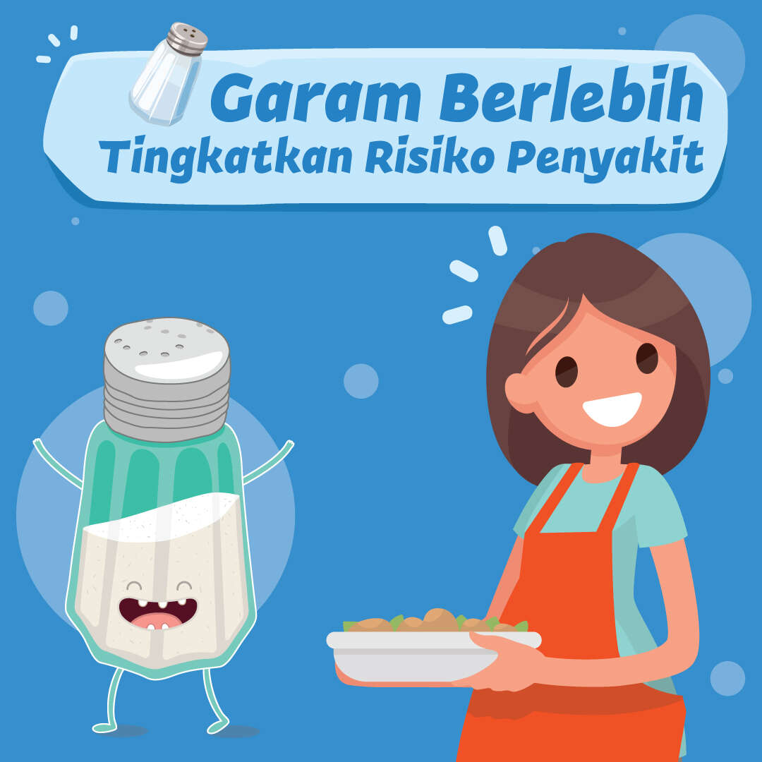 Garam Berlebih Tingkatkan Risiko Penyakit