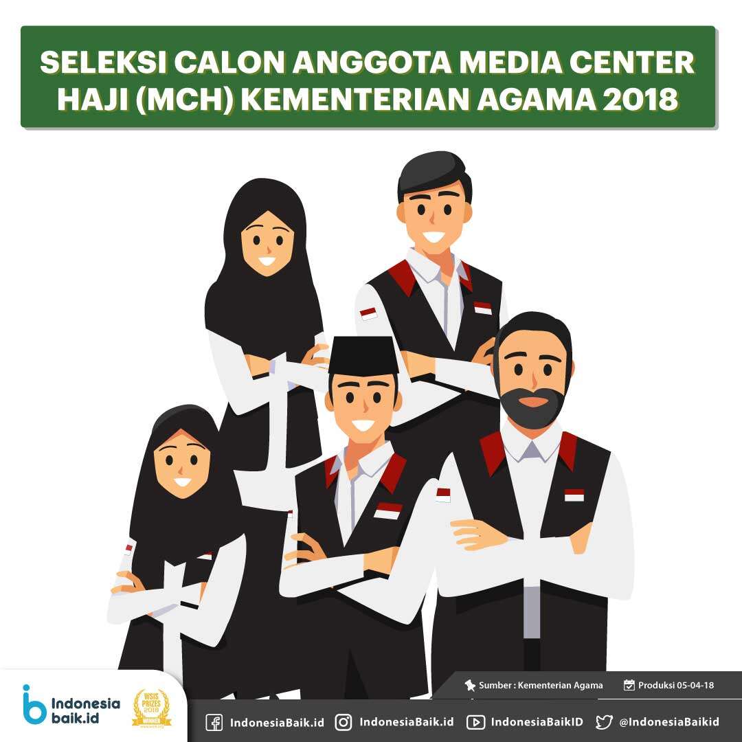 Seleksi Calon Anggota Media Center Haji (MCH) Kementerian Agama 2018