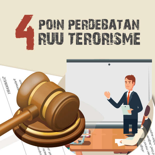 4 Poin Perdebatan RUU Terorisme