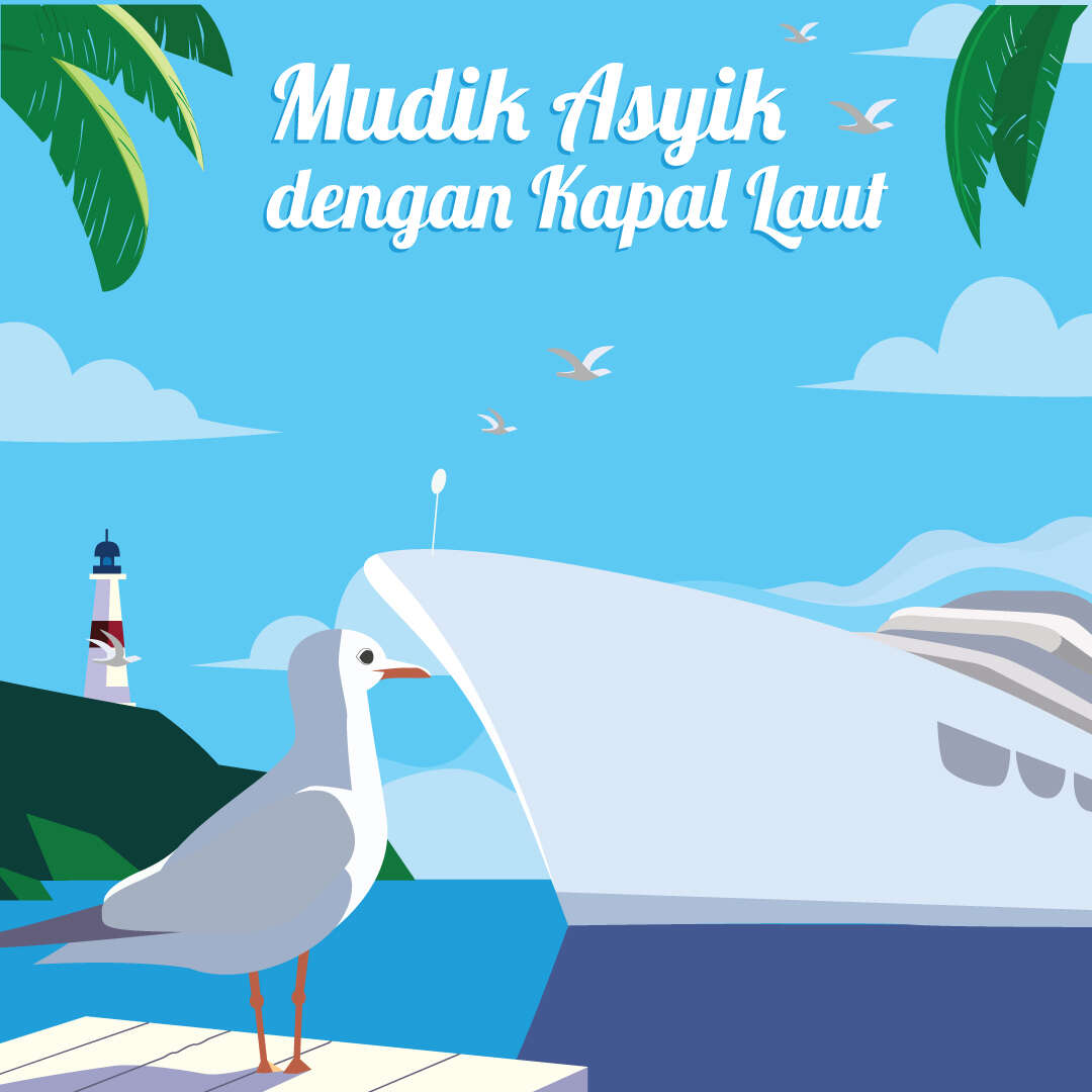 Mudik Asyik dengan Kapal Laut