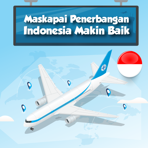 Maskapai Penerbangan Indonesia Makin Baik