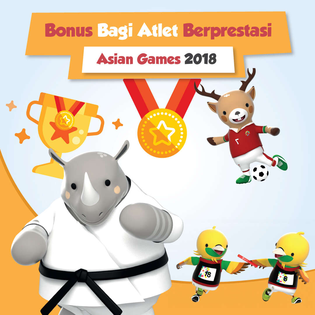 Bonus Bagi Atlet Berprestasi di Asian Games 2018