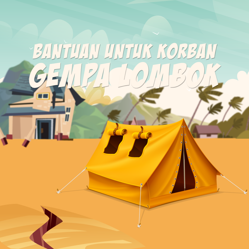 Bantuan Untuk Korban Gempa di Lombok