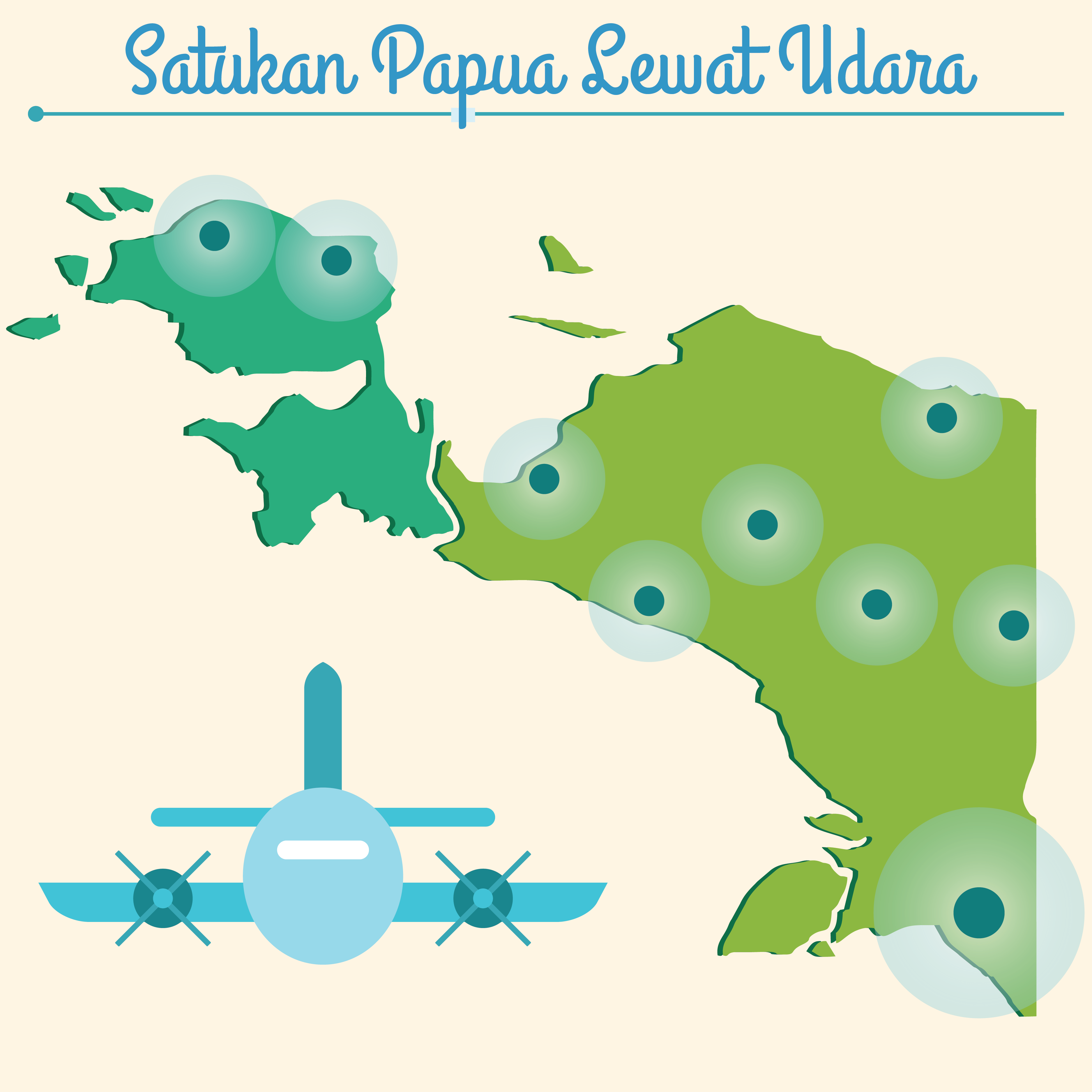 Satukan Papua Lewat Udara