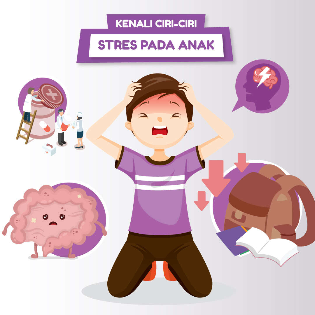 Kenali Ciri-ciri Stres Pada Anak
