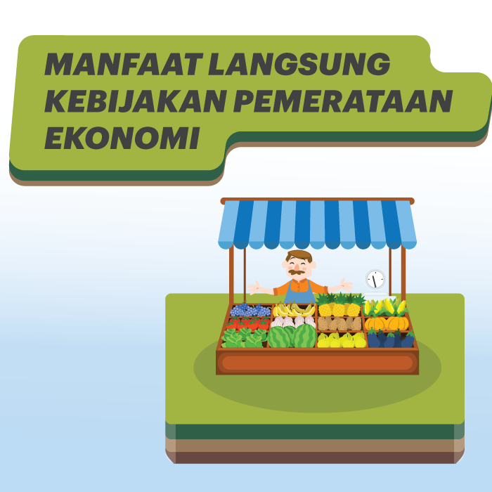 Manfaat Langsung Kebijakan Pemerataan Ekonomi