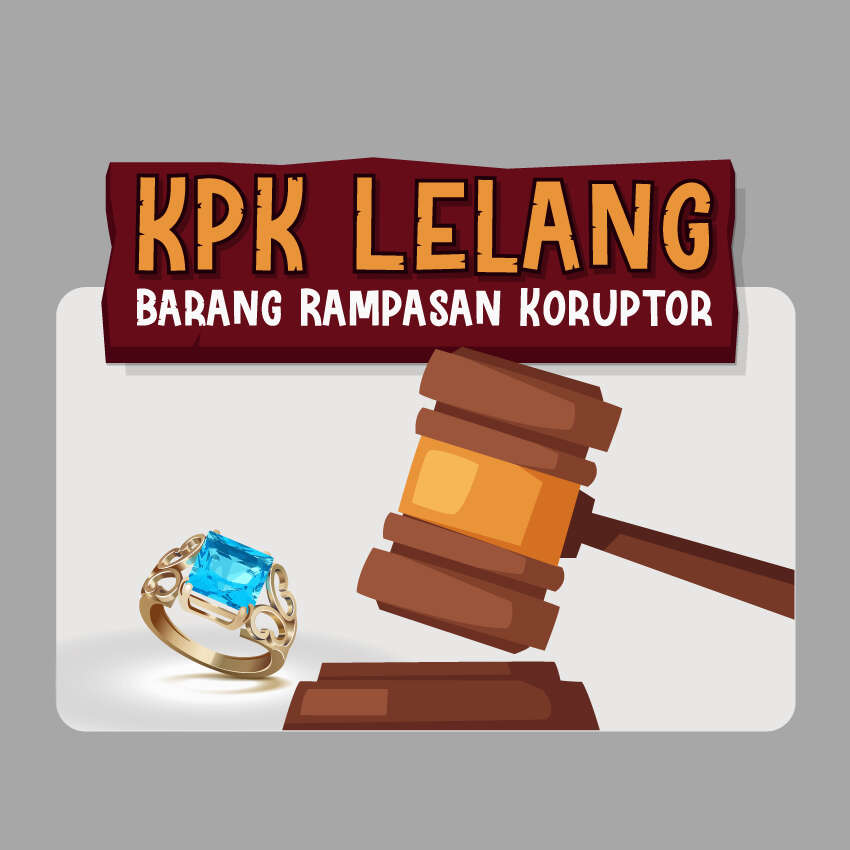 KPK Lelang Barang Rampasan Koruptor