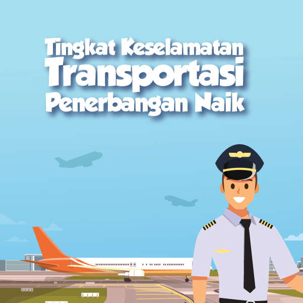 Tingkat Keselamatan Transportasi Penerbangan Naik