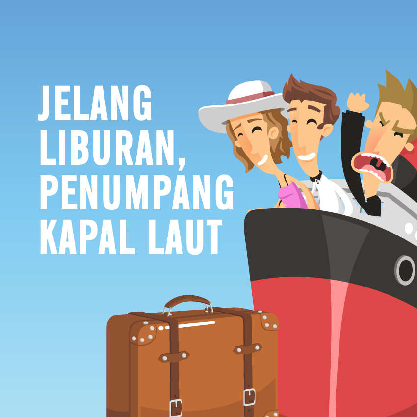 Jelang Liburan, Penumpang Kapal Laut Bertambah