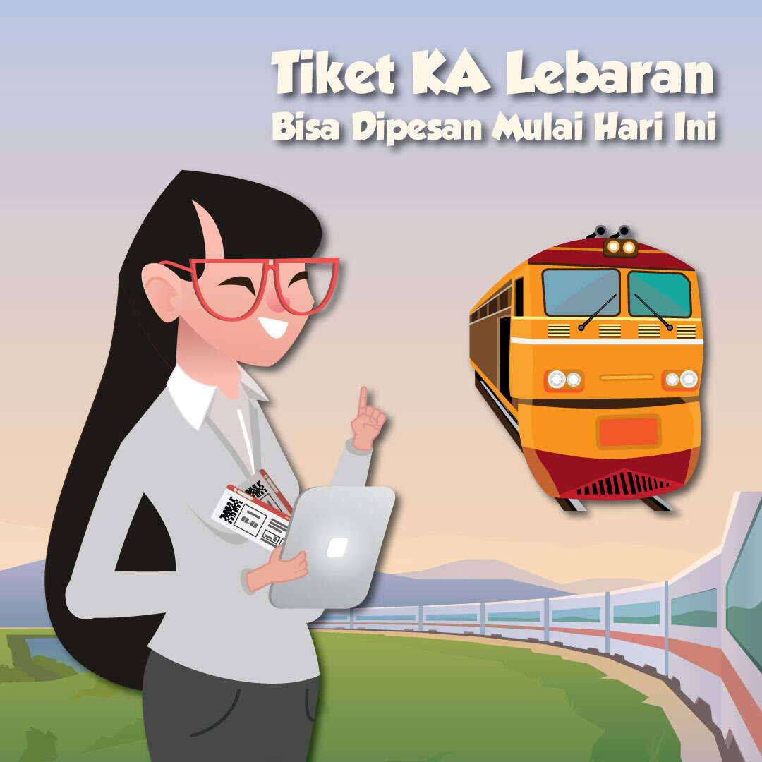 Tiket KA Lebaran, Bisa Dipesan Mulai Hari Ini