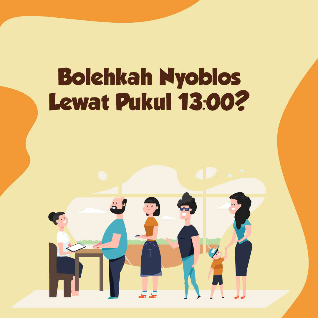 Bolehkan Nyoblos Lewat Pukul 13.00?