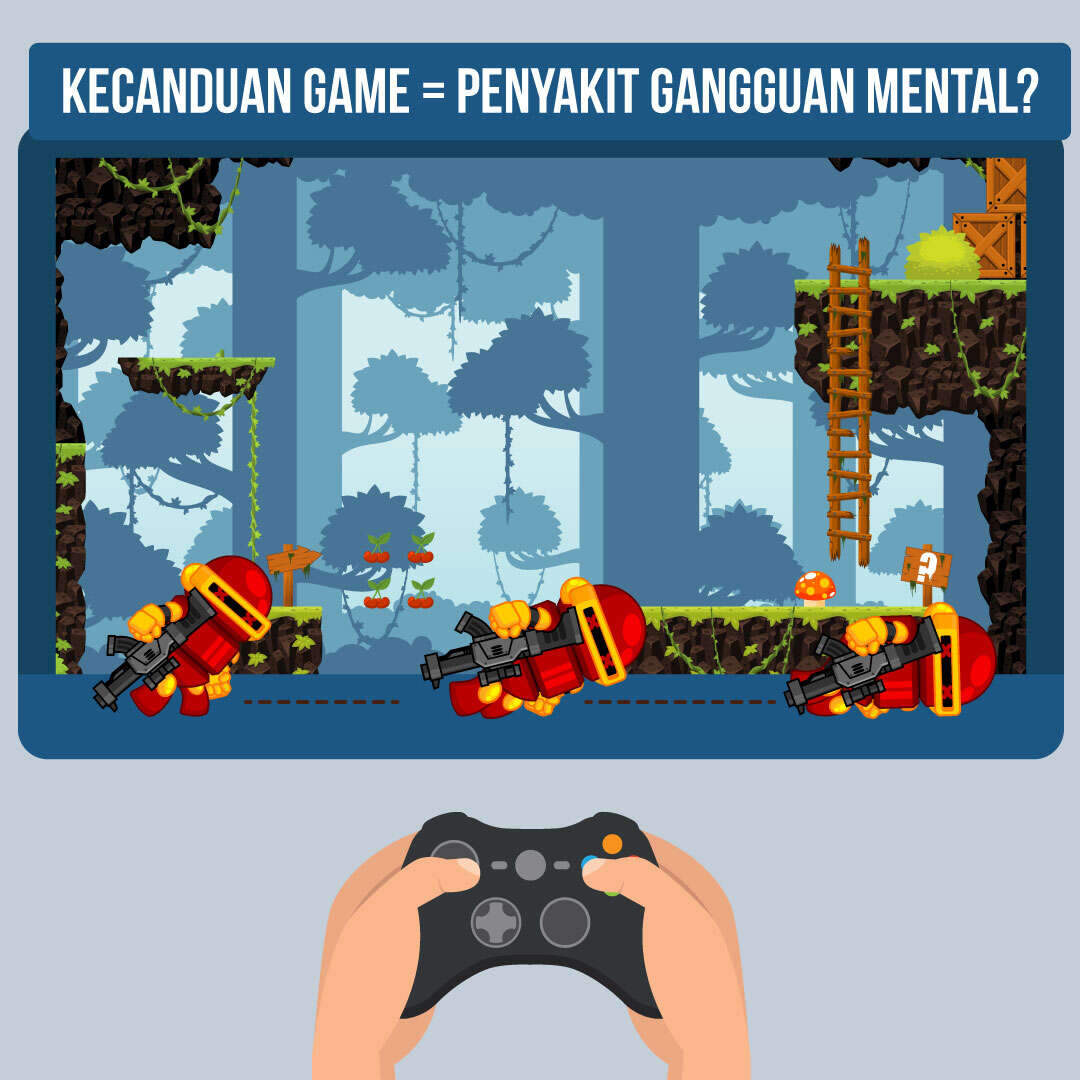 Kecanduan Game Online= Penyakit Gangguan Mental