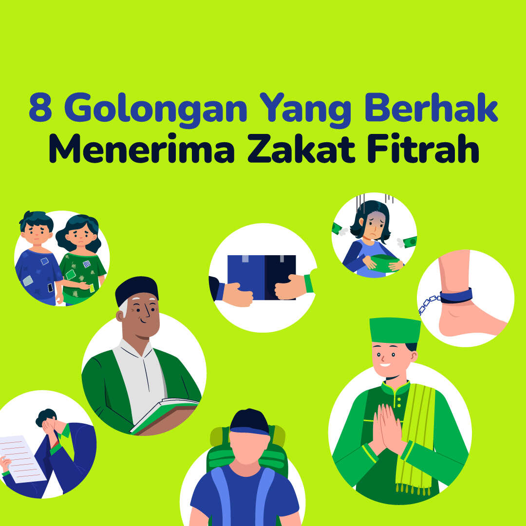 8 Golongan yang Berhak Menerima Zakat Fitrah