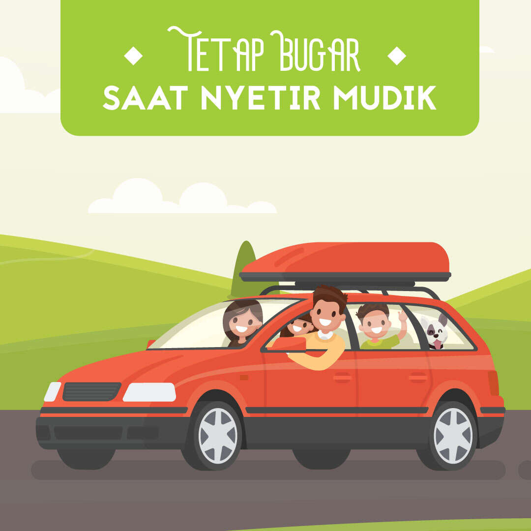 Tetap Bugar Saat Nyetir Mudik