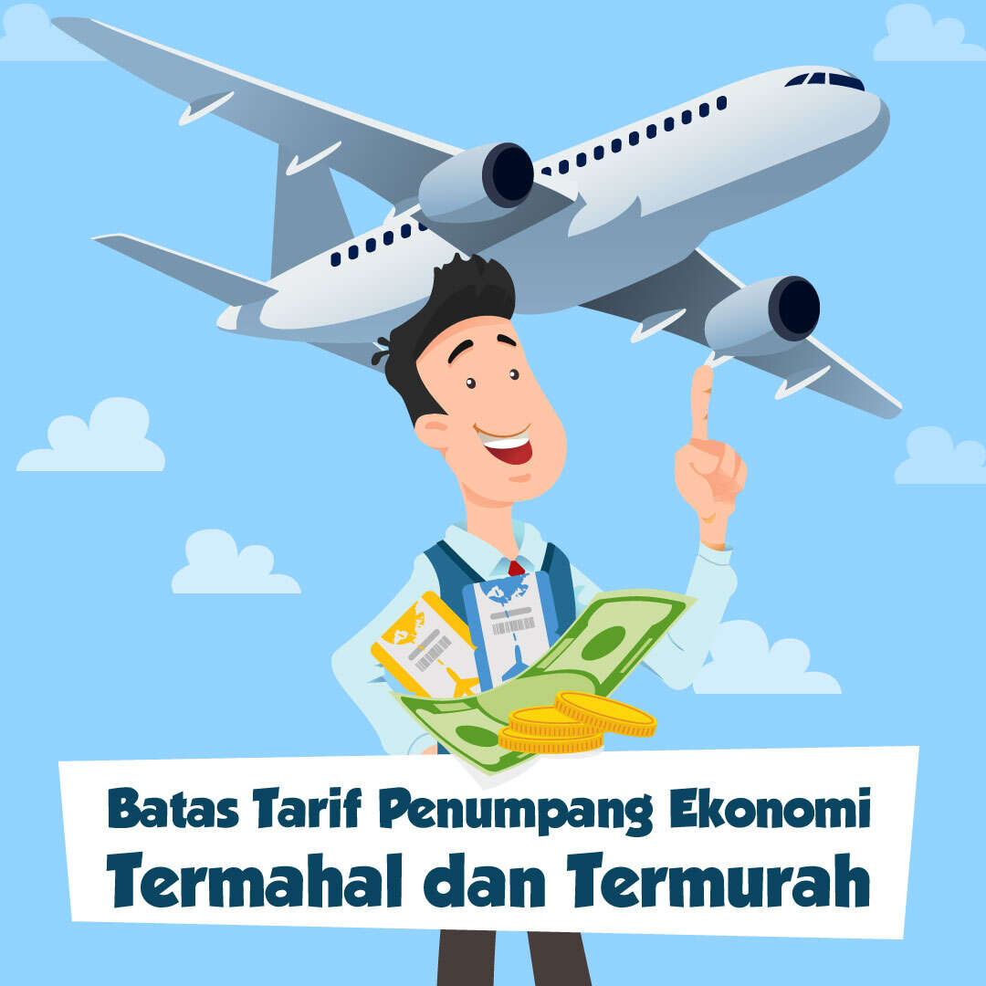 Batas Tarif Penumpang Ekonomi Termahal dan Termurah