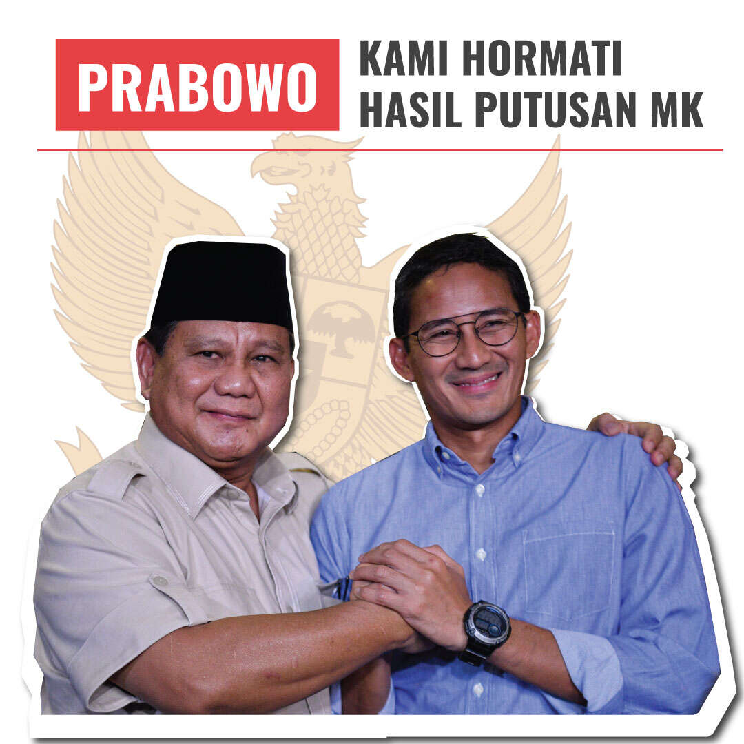 Prabowo: Kami Hormati Hasil Putusan MK