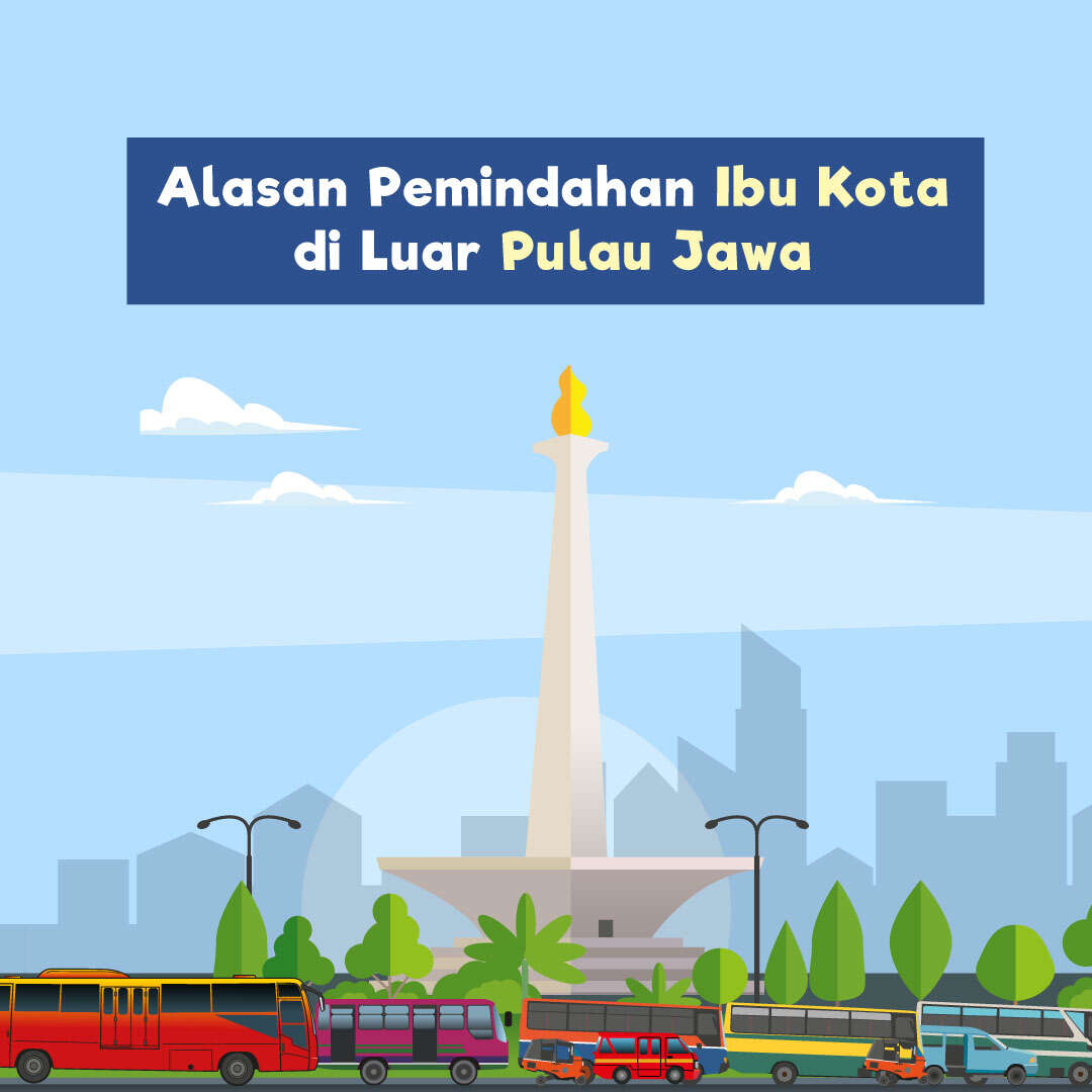 Alasan Pemindahan Ibu Kota di Luar Pulau Jawa