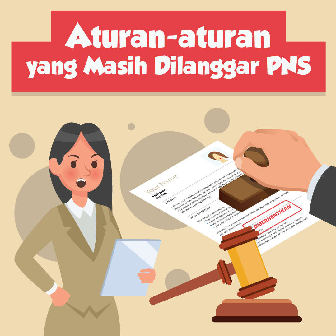 Aturan-aturan yang Masih Dilanggar PNS