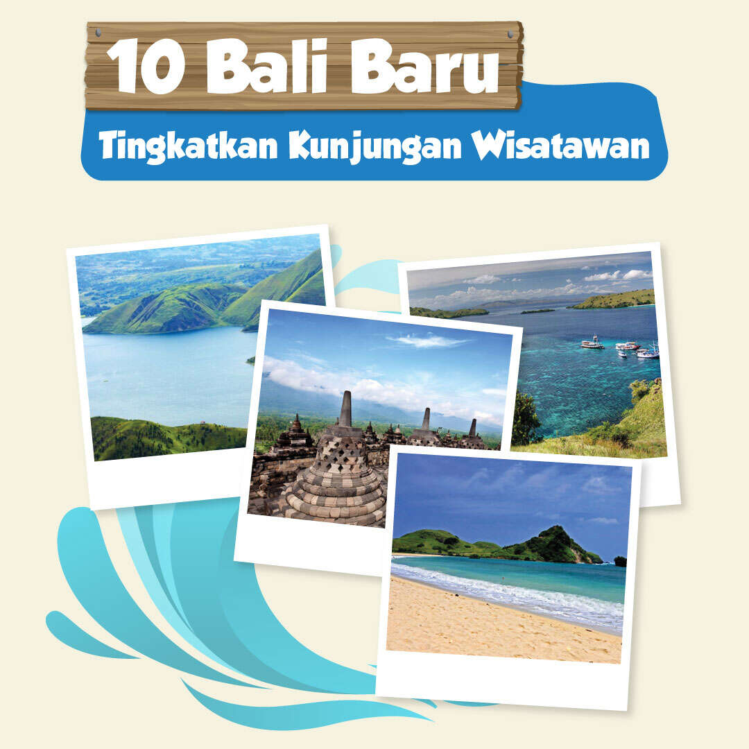 10 “Bali” Baru, Tingkatkan Kunjungan Wisatawan