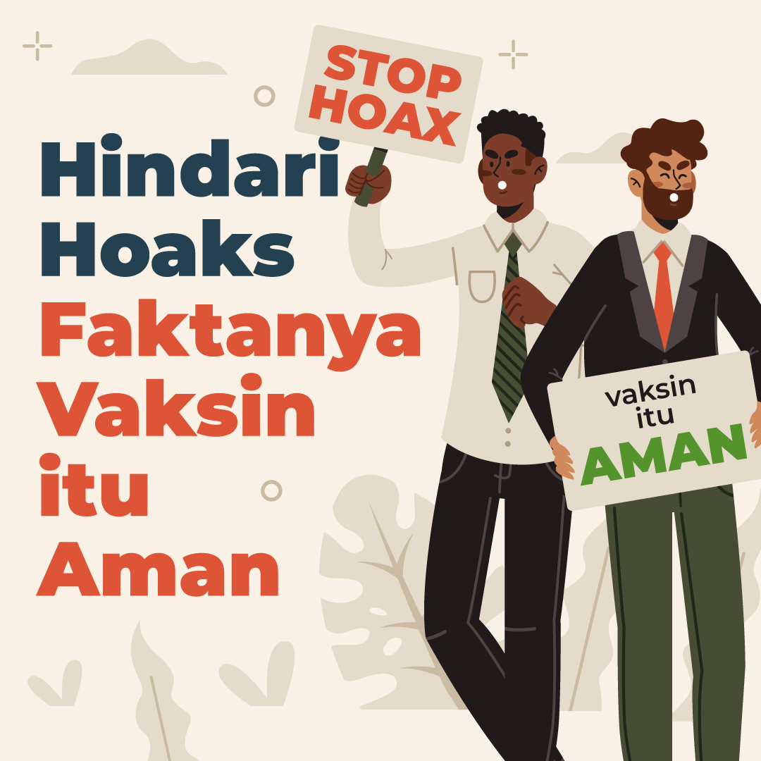 Hindari Hoaks, Faktanya Vaksin itu Aman