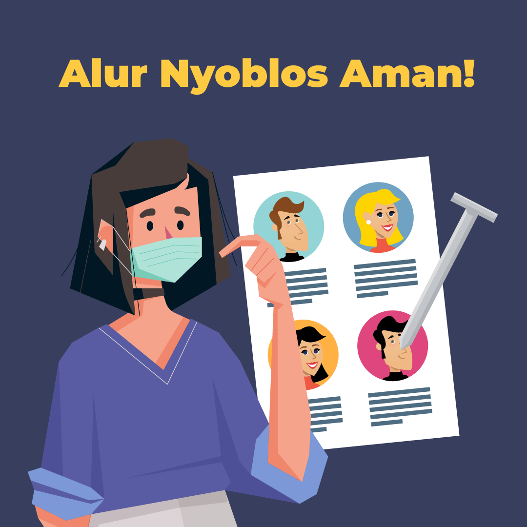 Alur Nyoblos Aman