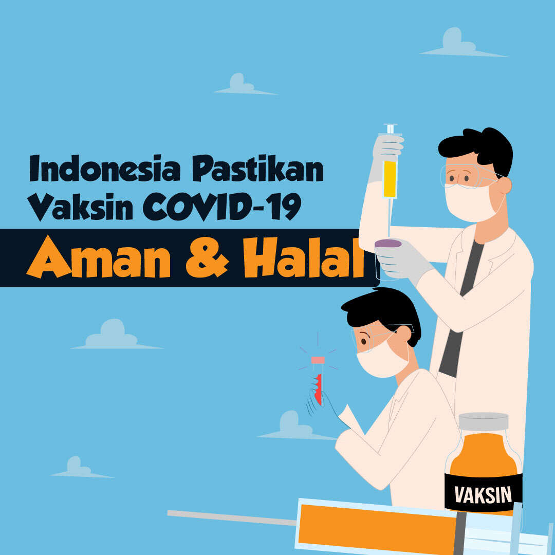 Indonesia Pastikan Vaksin COVID-19 Halal dan Aman