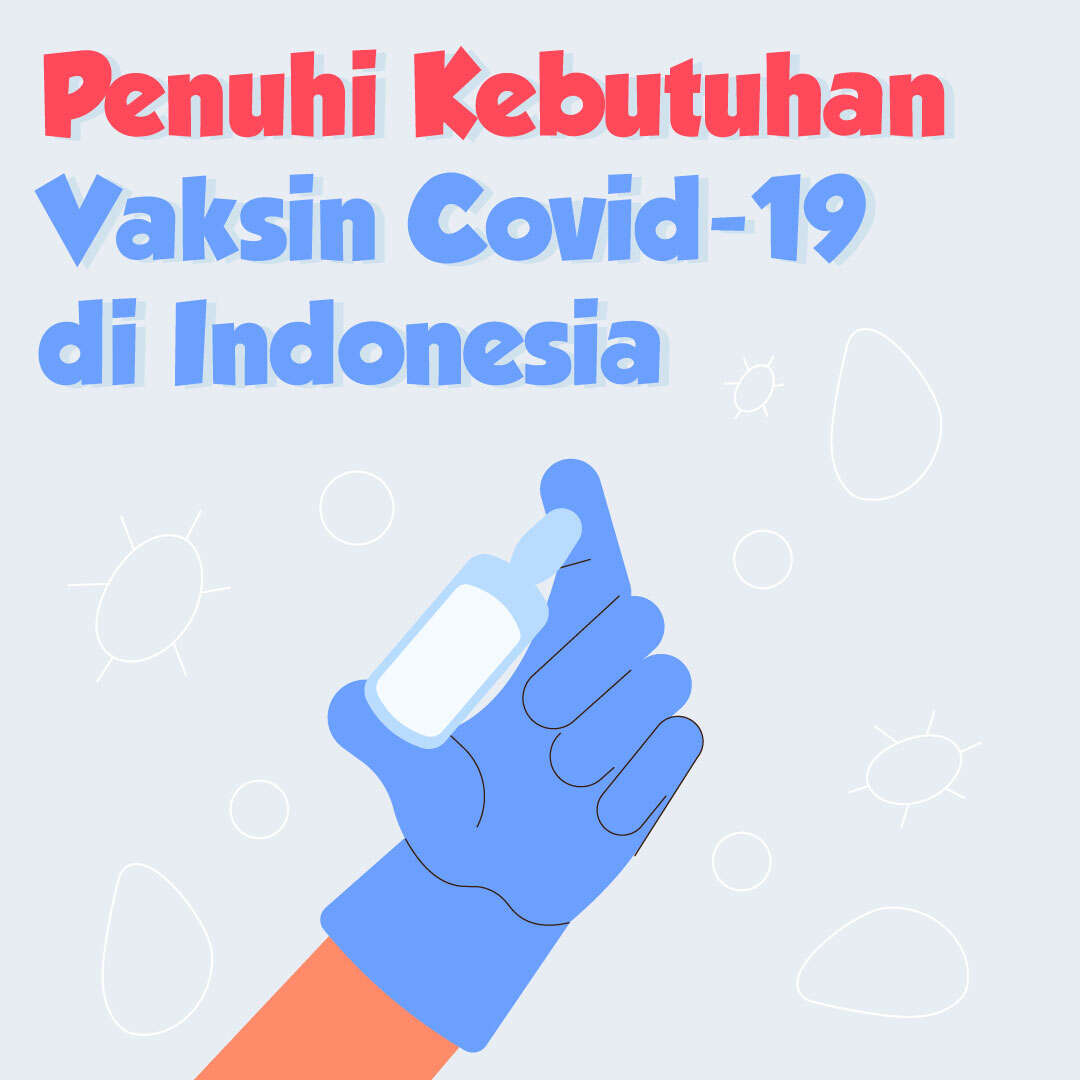 Penuhi Kebutuhan Vaksin Covid-19 di Indonesia