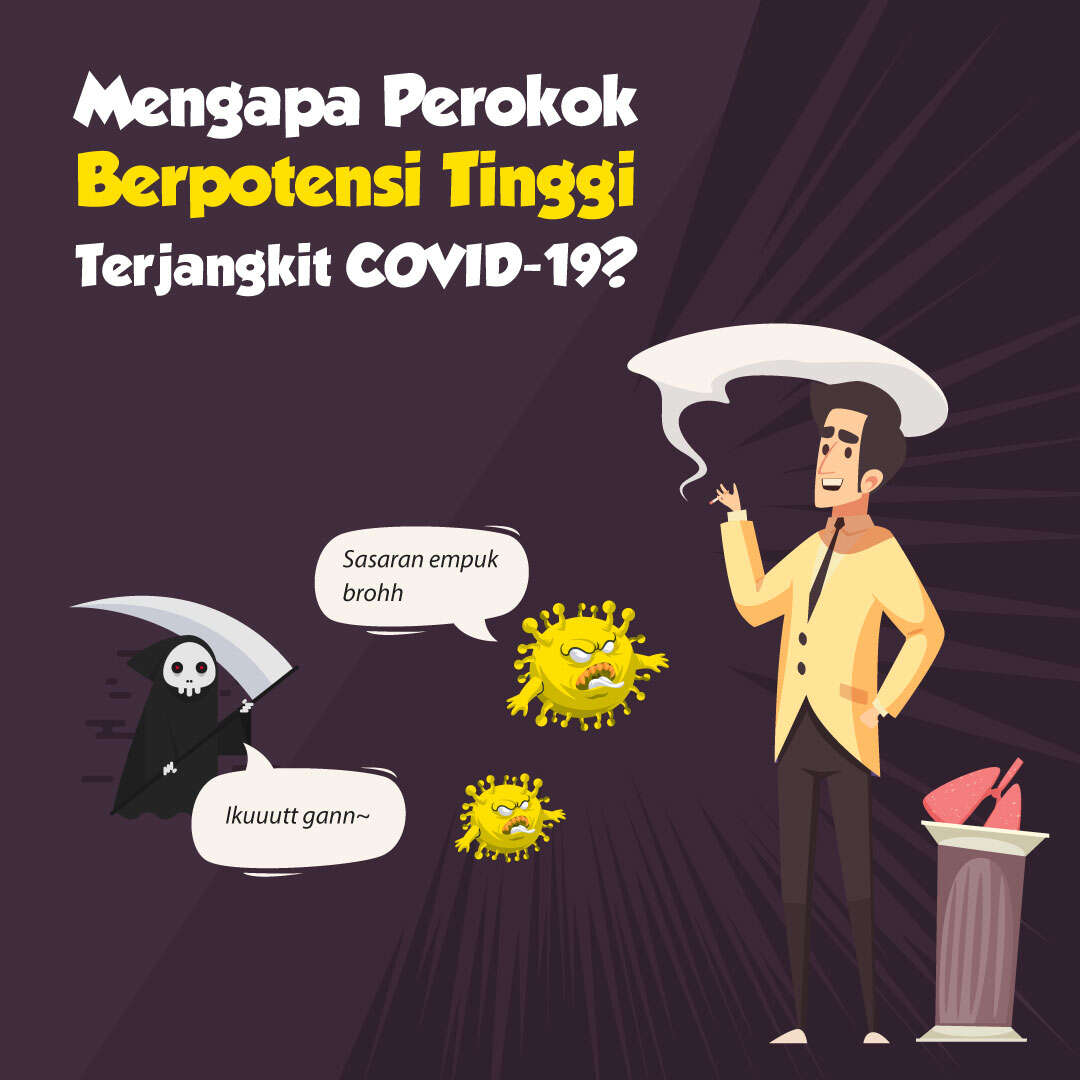 Mengapa Perokok Berpotensi Tinggi Terjangkit COVID-19?