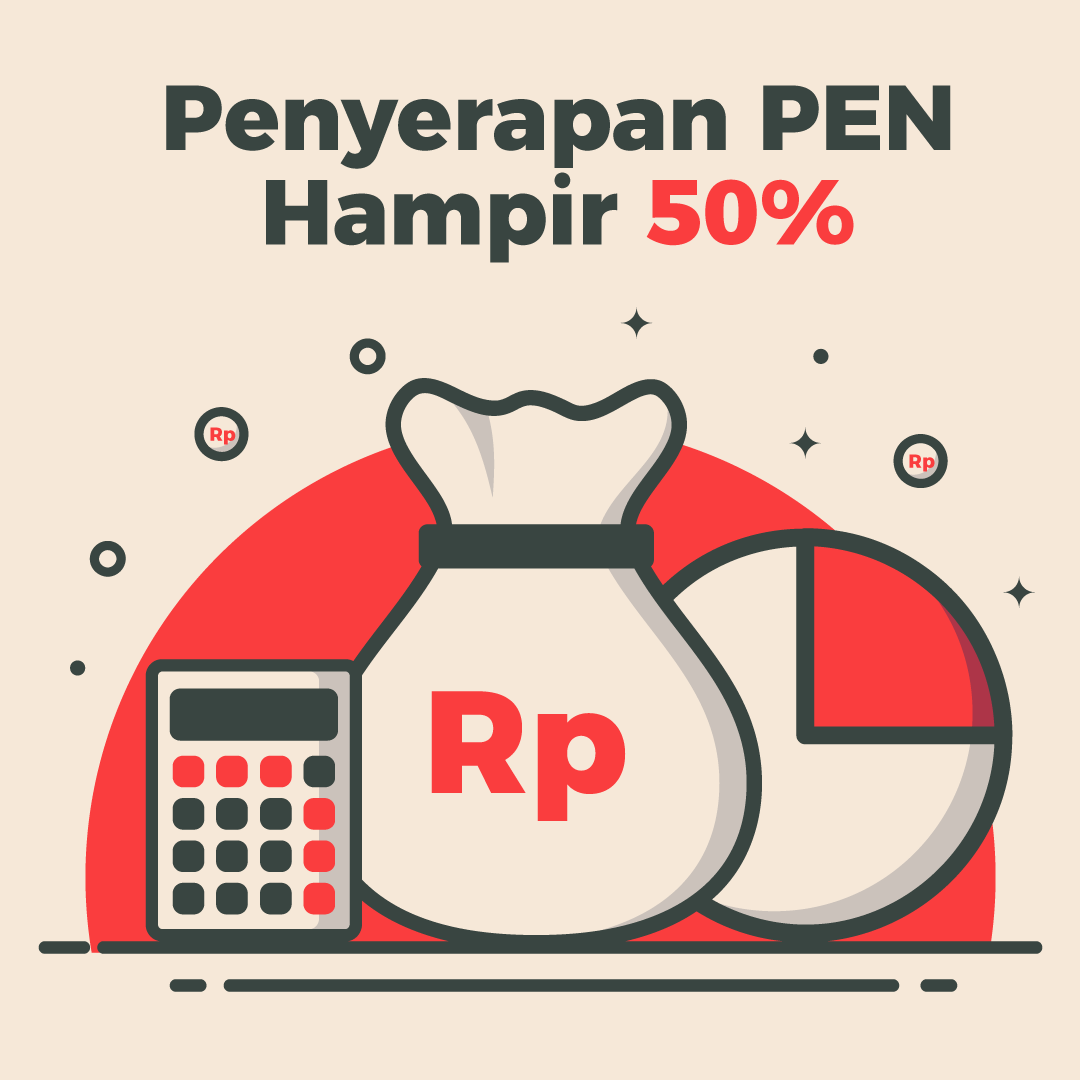 Penyerapan PEN Hampir 50%