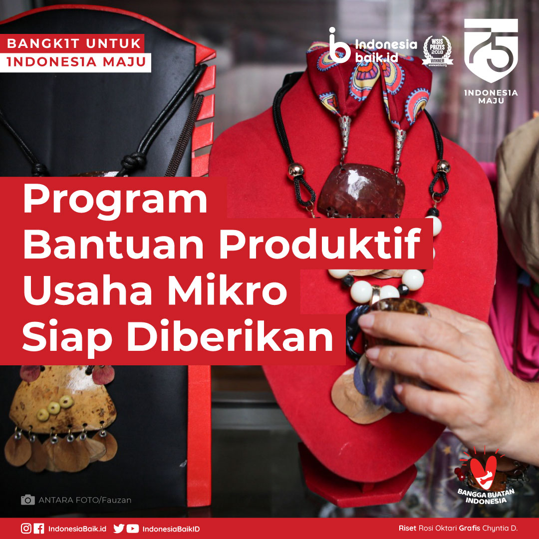 Program Bantuan Produktif Usaha Mikro Siap Diberikan
