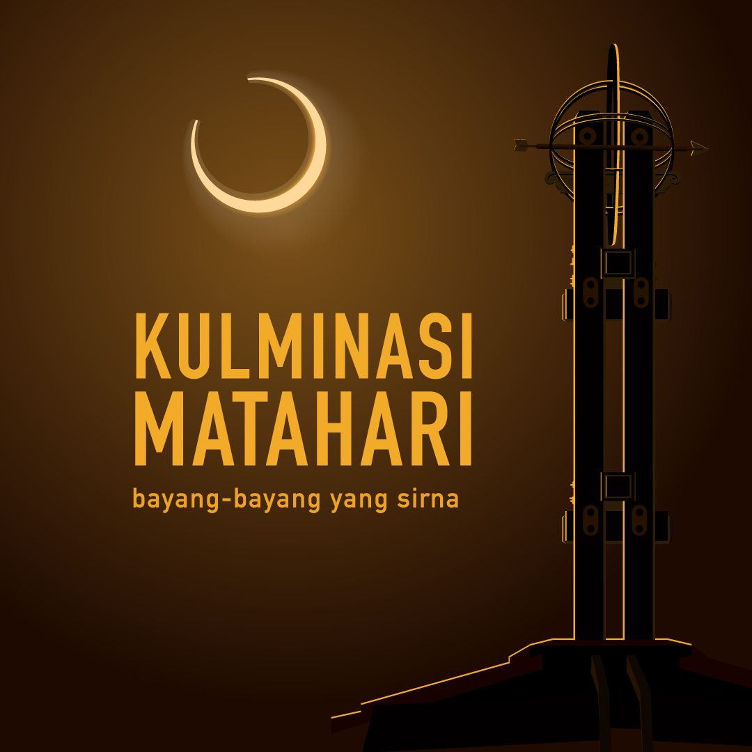 Bayang-Bayang Yang Hilang Saat Kulminasi Matahari