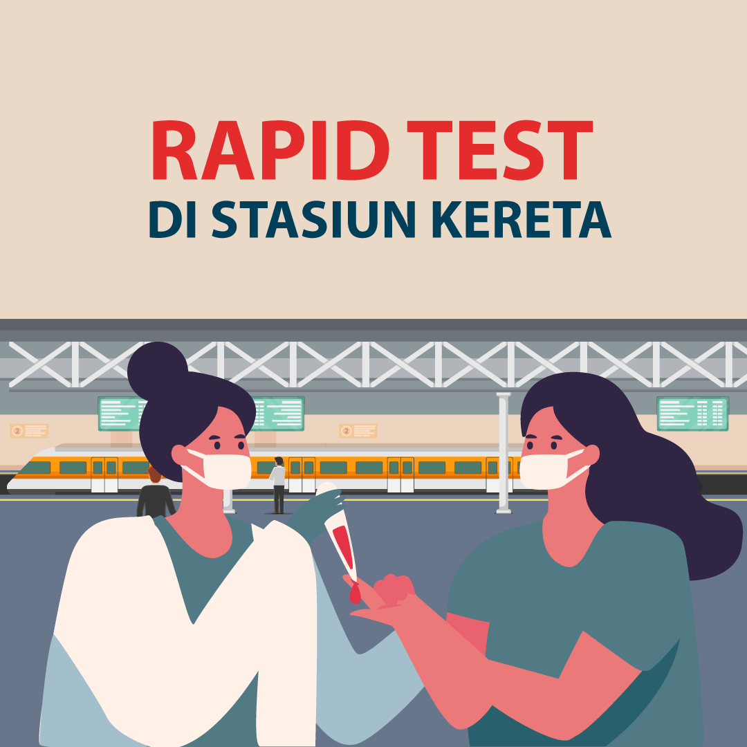 Rapid Test di Stasiun Kereta