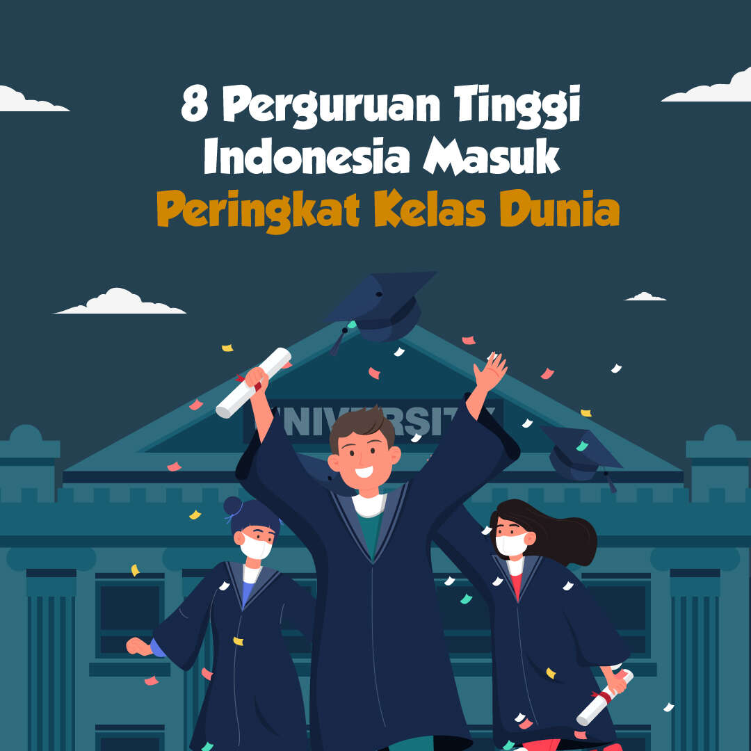 8 Perguruan Tinggi Indonesia Masuk Peringkat Kelas Dunia