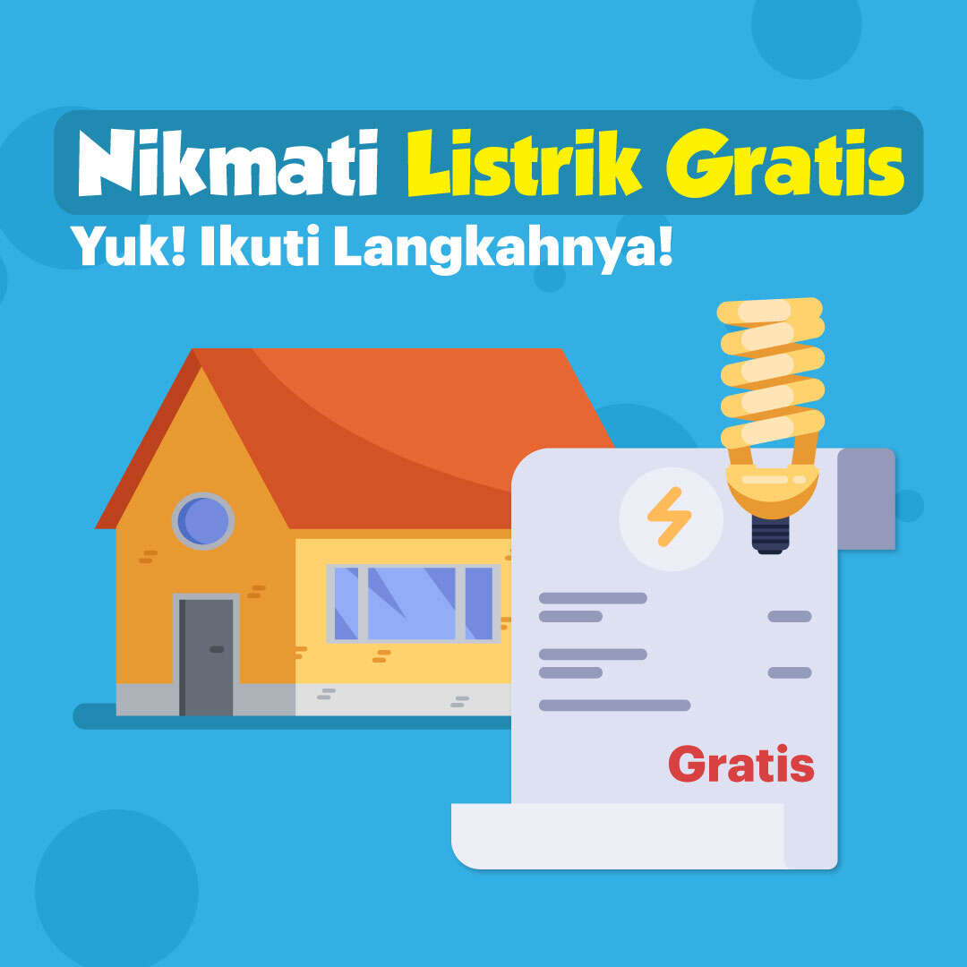 Nikmati Listrik Gratis, Yuk Ikuti Langkahnya