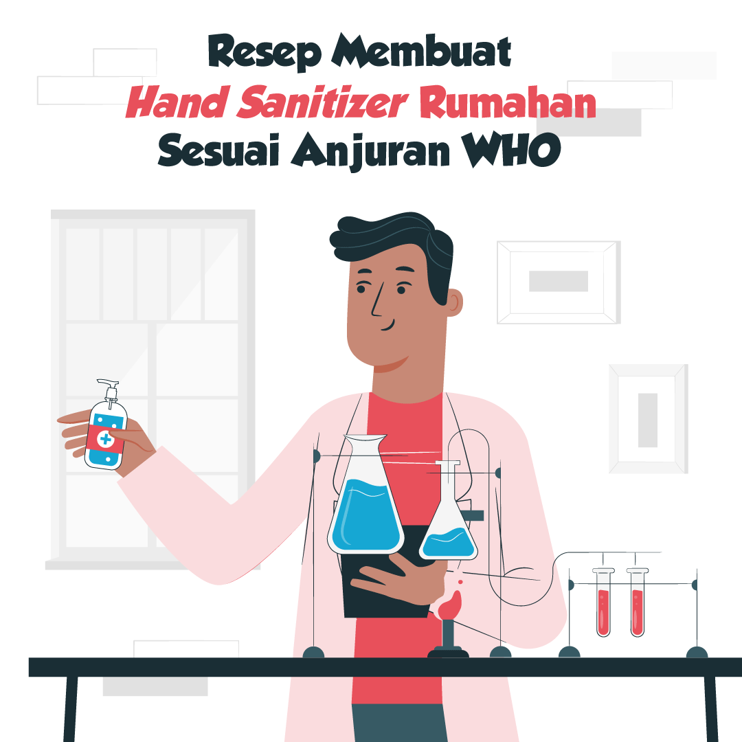 Resep Membuat Hand Sanitizer Rumahan Sesuai Anjuran WHO 