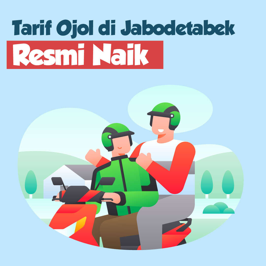Tarif Ojol di Jabodetabek Resmi Naik