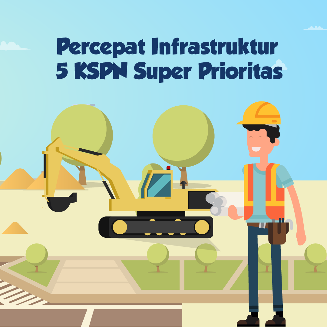 Percepat Infrastruktur 5 KSPN Super Prioritas