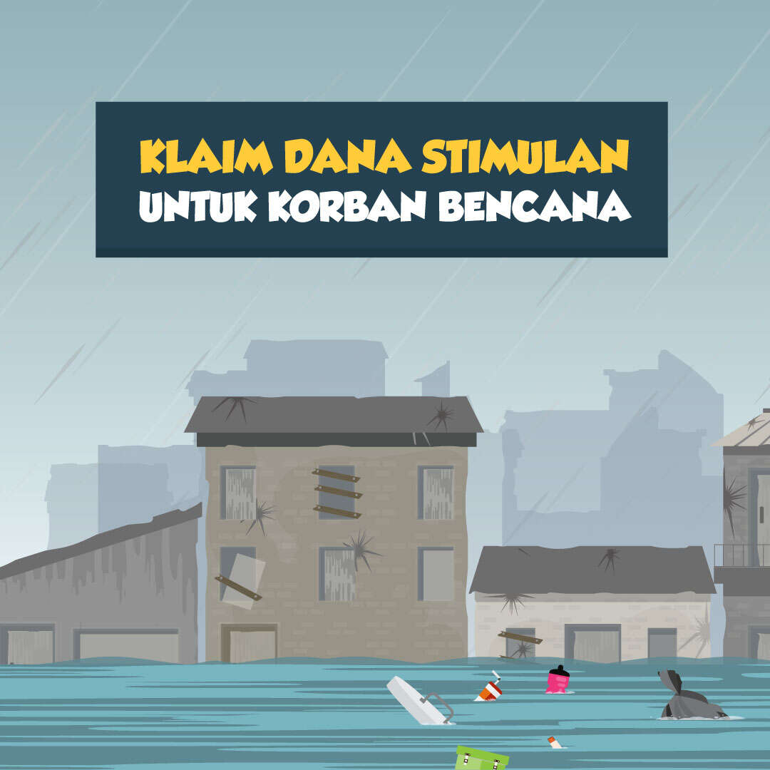 Klaim Dana Stimulan untuk Korban Bencana