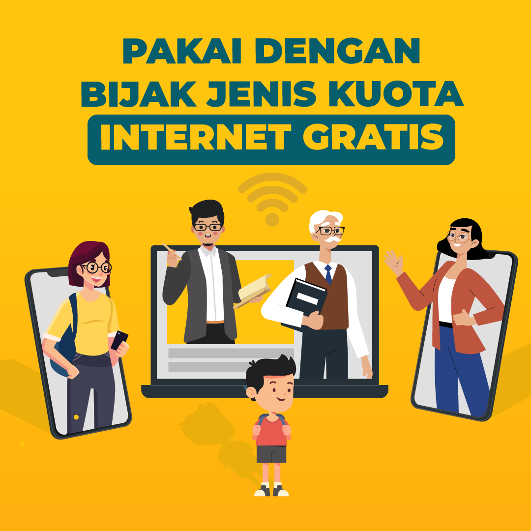 Pakai dengan Bijak, Jenis Kuota Internet Gratis