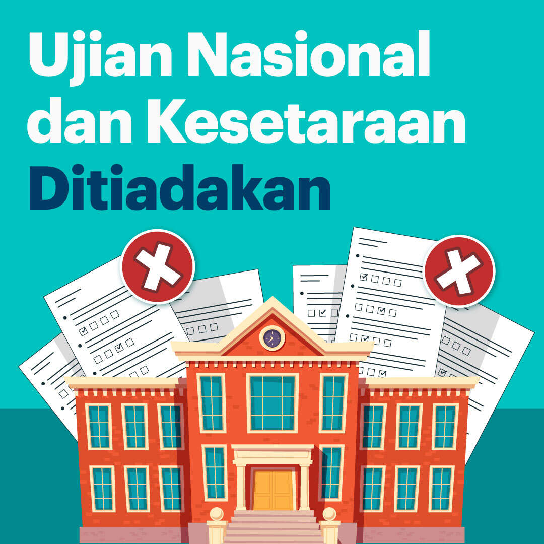 Ujian Nasional dan Kesetaraan Ditiadakan